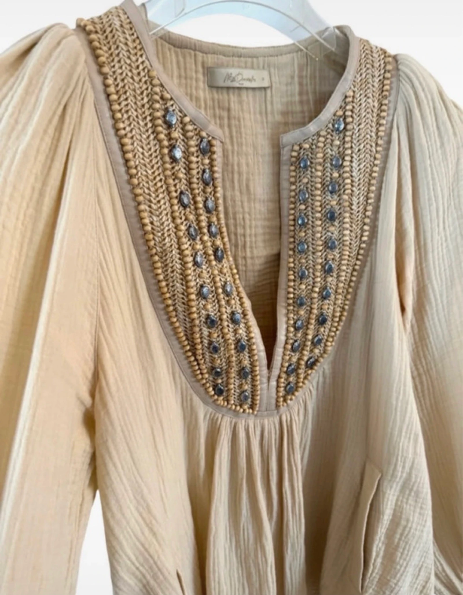 Blusa boho beige talla S de Mes Demoiselles – photo 6